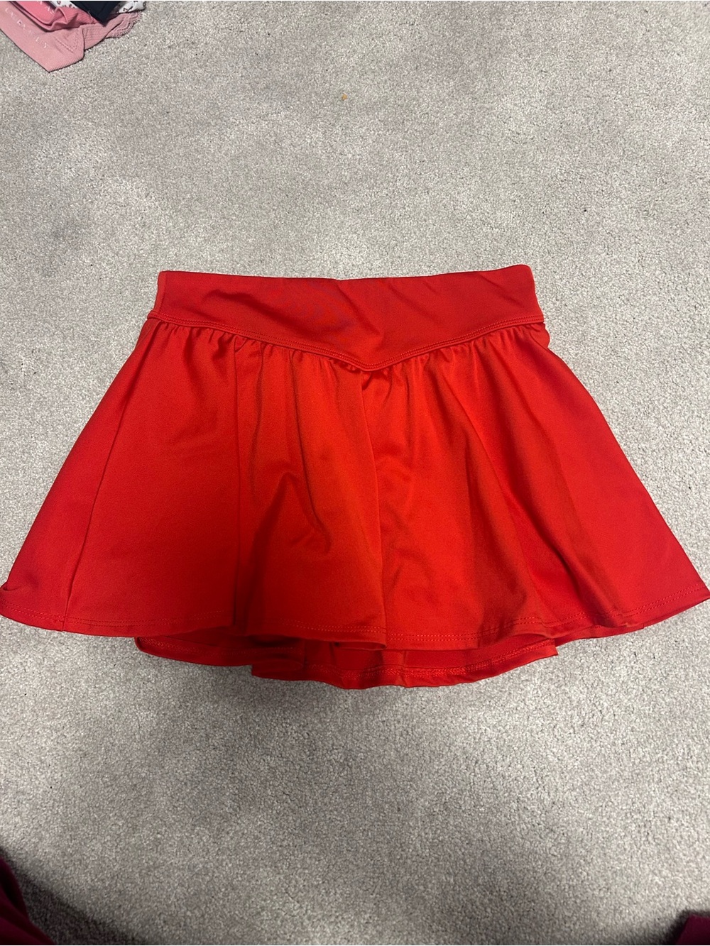 adidas Red Performance Skort. Soze 10/12